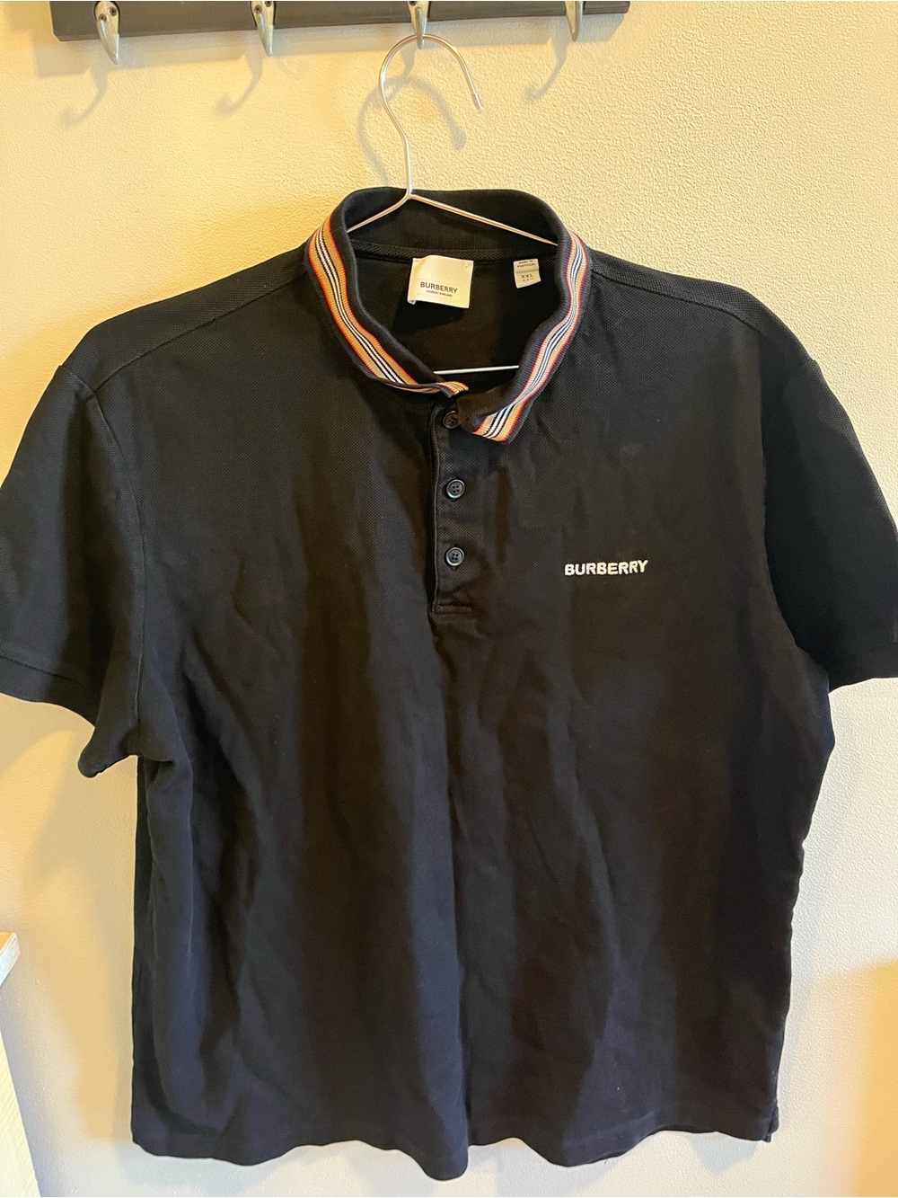 Burberry men polo shirt